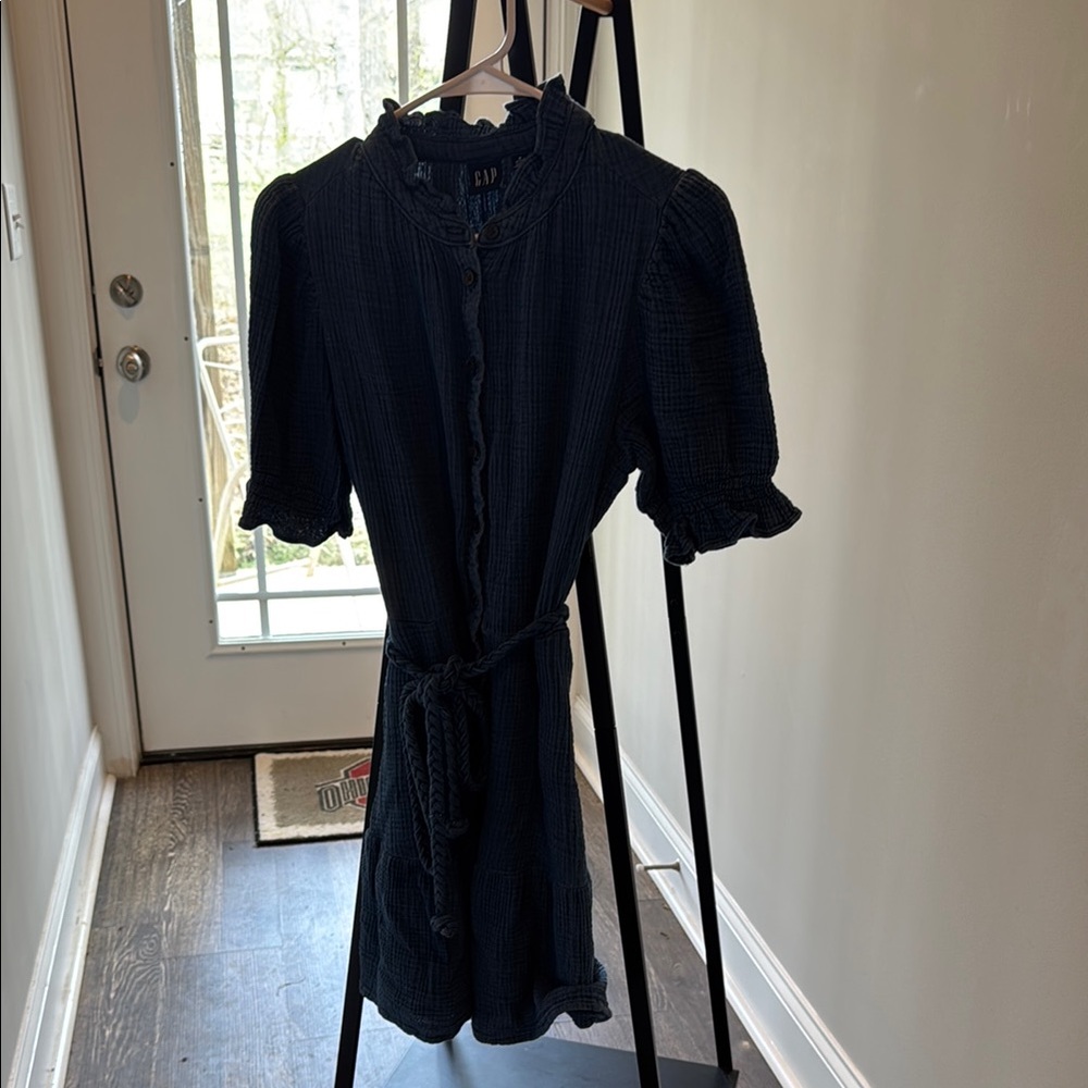 GAP Denim Button-Up Dress